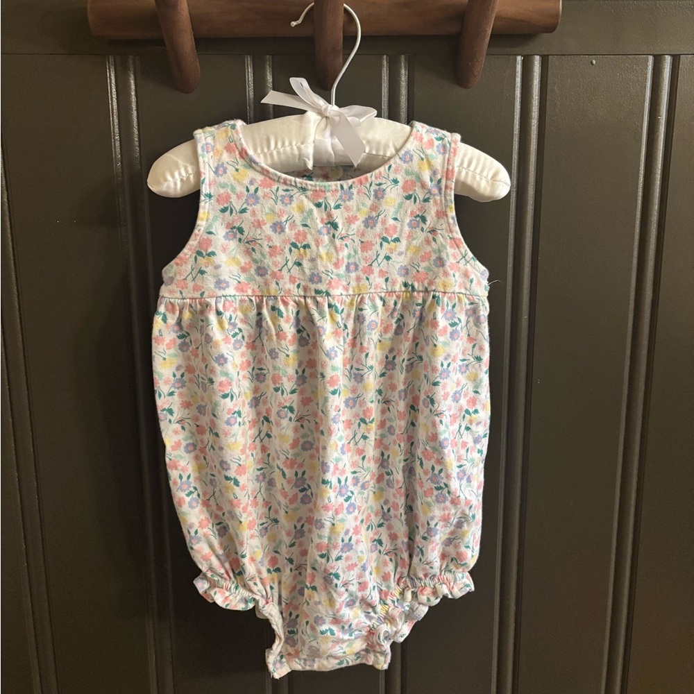Floral Baby Romper
